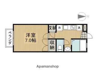 グランドールアベニュ【1階】の間取り
