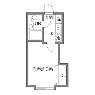 アーバンハイム成城2【1階】の間取り