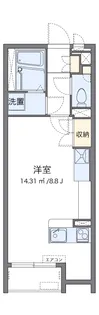 ミランダ六仙公園【2階】の間取り
