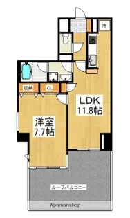 アールヴェール三鷹中央通り【3階】の間取り