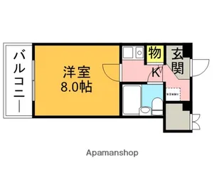 ライオンズテラス武蔵小金井【205号室】の間取り