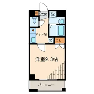 東京都東中市若松町3丁目【マンション】の間取り
