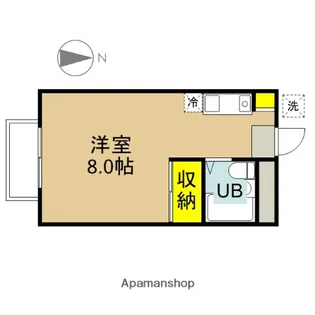 さくらコーポラス【2階】の間取り