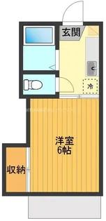 コーポラス100【103号室号室】の間取り