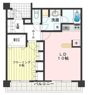 プライムメゾン武蔵野の杜【218号室号室】の間取り