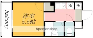 オランダ弐番館【104号室】の間取り