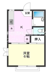 ハイム茜【105号室号室】の間取り