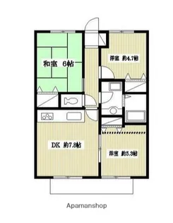 ファミーユ深大寺【2階】の間取り