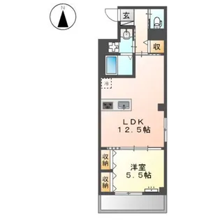 プレシャス【3階】の間取り