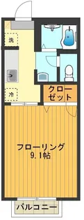 N・Sハイツ【205号室号室】の間取り