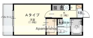 銀河清瀬【1階】の間取り