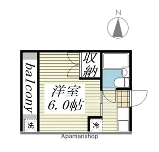 サンアベニュー師岡【2階】の間取り