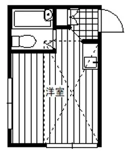 ブルーウィング【2階】の間取り