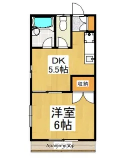 ブルーフォリスト2【1階】の間取り