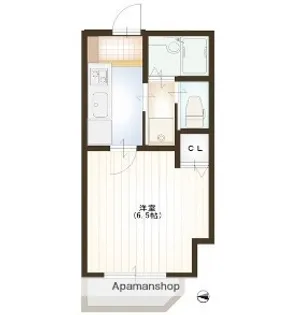 クローバー七番館【1階】の間取り