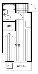 カエサル東久留米【1階】の間取り