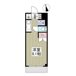 アーバンハイム小平【1階】の間取り