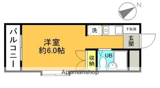 ヴィンテージデザイン国分寺【2階】の間取り