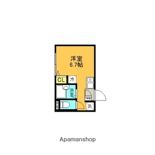 BRIO武蔵小金井【1階】の間取り