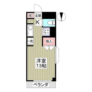 エスペランサ【2階】の間取り