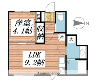 I−WOOD下保谷【1階】の間取り