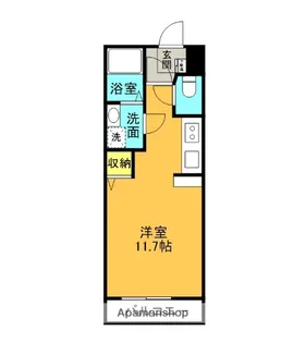 メゾン柿の木【2階】の間取り