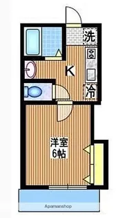 SUNMALL・K(サンモール・ケー)【3階】の間取り