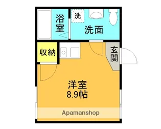 セレーノプリモⅠ【3階】の間取り