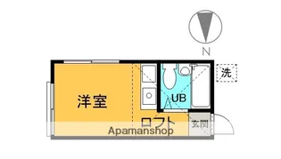 ルネモレーン立川【1階】の間取り
