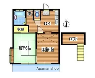 ドミール向台【1階】の間取り