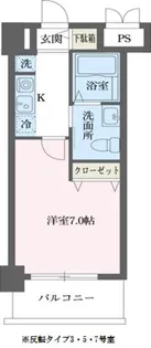 LASANTE立川【4階】の間取り