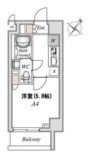 NーSTAGE稲城【6階】の間取り