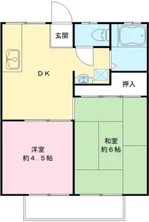 シャイニングハイツ【101号室号室】の間取り