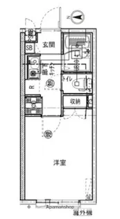 イクシオ保谷【1階】の間取り