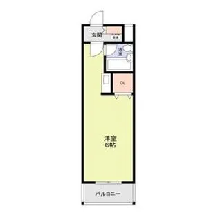 パインコート立川【2階】の間取り
