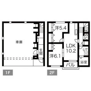 TIERCEL A棟【1階】の間取り