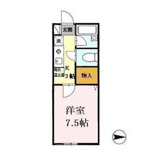 NF・コープⅡ【3階】の間取り