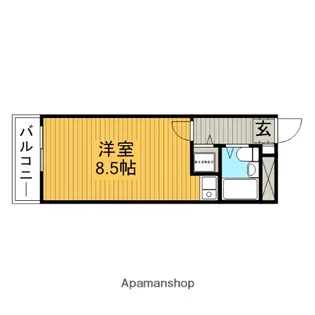 ライオンズマンション三鷹第7【4階】の間取り