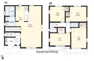 東京都国立市泉3丁目【一戸建】の間取り