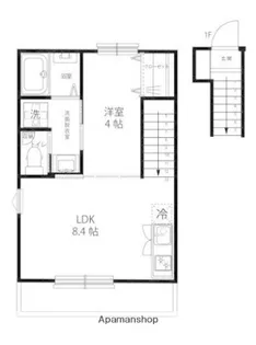 CASA SIMPATIA小金井【2階】の間取り