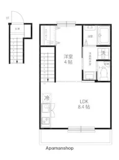 CASA SIMPATIA小金井【2階】の間取り