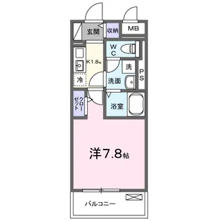 ブルーラグーン【1階】の間取り