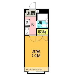 ハイムカトレア田無Ⅱ【3階】の間取り