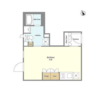 KDXレジデンス吉祥寺【2階】の間取り