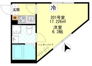 GARDENS小金井【2階】の間取り