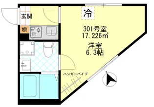 GARDENS小金井【3階】の間取り