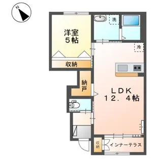 ジュアン【1階】の間取り