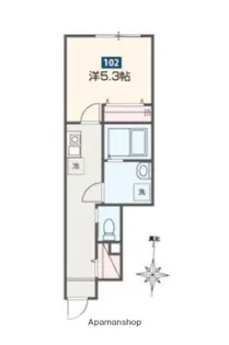 DEL CIELO小平【1階】の間取り