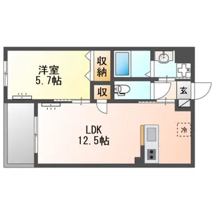 サンジュ(Sanju)【1階】の間取り