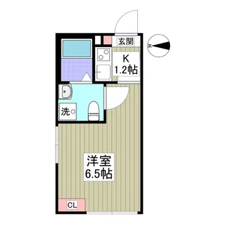 CELESTE KOGANE【1階】の間取り